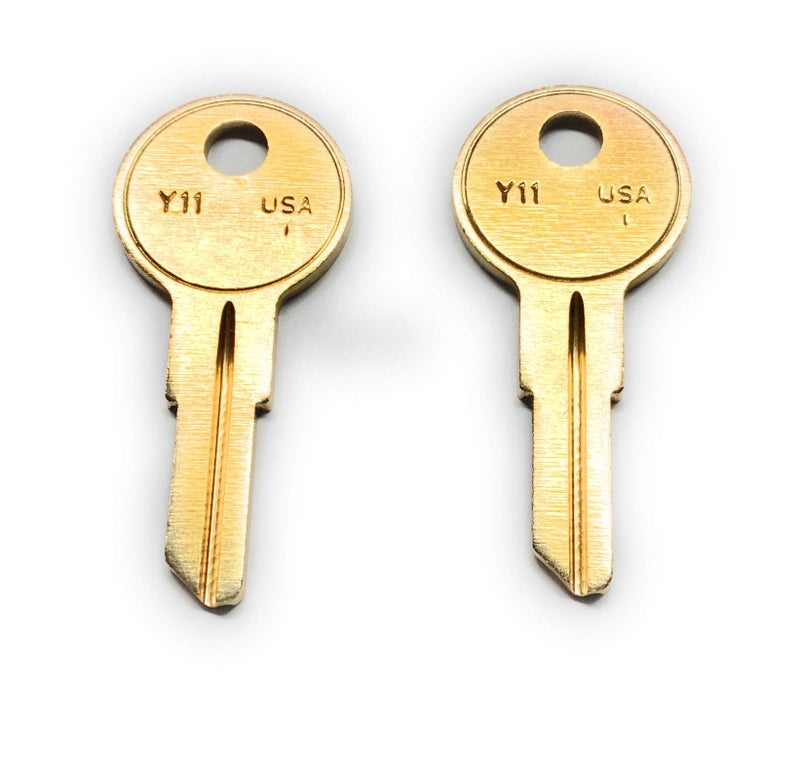 Two Keys for Herman Miller File Cabinet Office Furniture Cut to Lock/Key Numbers from UM226 to UM275 (UM253)